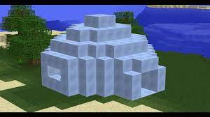 I used tools on plotz.co.uk to calculate the shape of the igloo. Minecraft How To Make An Igloo Youtube