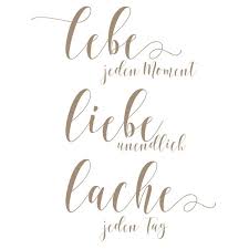 Stempel Lebe Liebe Lache Spruche Tattoo Spruche Handlettering Zitate