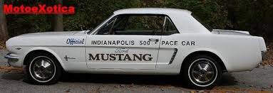 Image result for Pace Car White 1964 Mustang
