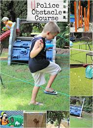Birthday Party Games For Toddlers Outdoors Kutz Paper Scissors Birthday Party Activities Kids Obstacle Course Police Themed Birthday Party