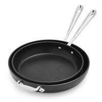 All Clad Ha1 Nonstick Skillets 10 12 Set Nonstick Skillet All Clad Nonstick