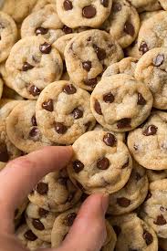 Chocolate Chip Cookie Bites Cookies Et Biscuits Nourriture Recette
