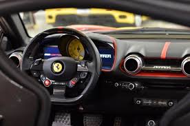 The superfast's engine can churn out as much as 819 hp (which would translate to about 121 ponies per liter). Interior Of The Ferrari 812 Superfast Painted In Rosso Photo Taken By Jklug Photography On Instagram Ferrari 812 Ferrari Transportation Design