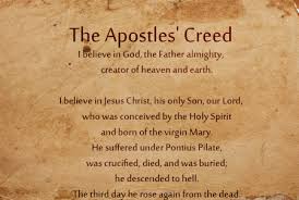 Istillbelievein God The Father Almighty Creator Of Heaven And Earth I Believe In Jesus Christ God S Only Apostles Creed Heaven On Earth Pontius Pilate