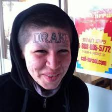 It's from his character in the movie mo' better blues. it's likely a reference to drake's ambitions as a musician, and a reminder of the mistakes he can make along the way. Seeing These Bad Tattoos Might Hurt Even Worse Than Getting Them