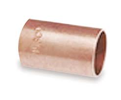 1/2″ copper coupling w/ stop $ 0.36 copper fittings are used in a wide variety of applications. Nibco 601 1 4 0 67 1 4 Nom C Copper Coupling Without Stop Zoro Com