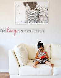 Danielle Oakey Interiors Diy 5 00 Large Scale Wall Photo Family Photo Wall Industrial Print Photo Wall