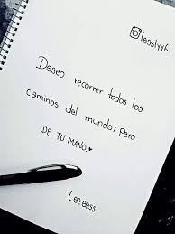 De Tu Mano Frases Bonitas Frases Cursis Frases Chulas