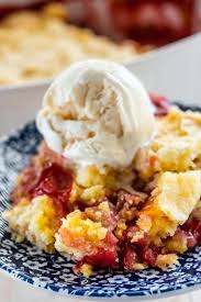 Serve this easy cake with whipped cream or vanilla ice cream. Cherry Peach Dump Cake Crazy For Crust