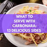 What do you eat with carbonara?