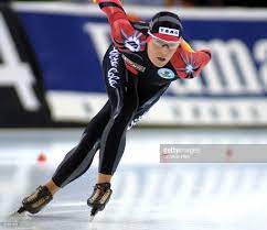 gunda niemann stirnemann of germany speeds towards a new world record schaatsen