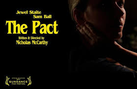 While staying overnight in the house, the sisters sense a mysterious presence in their midst: Sundance 2011 Trailer For Nicholas Mccarthy S Short Film The Pact