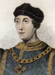 Portrait of Alain Chartier. French diplomat and writer (1385 to 1433).  Secretary of the future Charles VII. 19th century engraving.