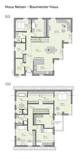 floor plan detached house with garage 6 rooms 220 sqm living area pitched roof detached floor garage house l garage house floor plans house roof