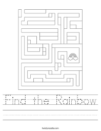76 watchers4.7k page views182 deviations. Find The Rainbow Worksheet Twisty Noodle