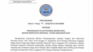 Tes urine adalah upaya mendeteksi dini pegawai dan juga security pegadaian syariah. Bnn Rilis Formasi Cpns 2019 Total Ada 154 Formasi Berikut Formasi Untuk Lulusan Sma Tribunnews Com Mobile