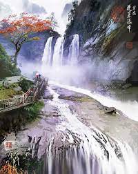 fuh kinfu pintor taiwanes acuarela nature natural landmarks landmarks