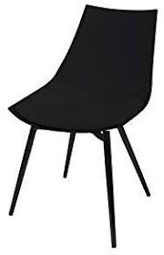 One Couture Design Schalenstuhl Chair 4er Set Dining Chair Living Room Chair Black Amazon Co Uk Kitchen Ho Dining Chairs 4 Dining Chairs Living Room Chairs