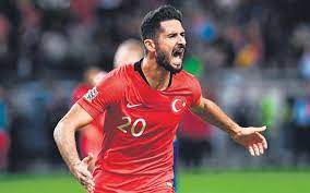 Download Wallpapers Emre Akbaba Goal Turkey National Team Match Akbaba Soccer Footballers Turkish Football Team Besthqwallpapers Com Turkey National Team Football Team Sports