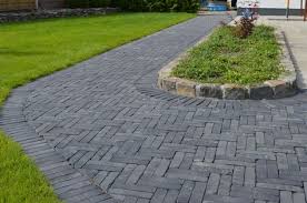 Pflasterklinker Pflasterriegel Pk130 Pflaster Gehweg Schwarz Nuanciert Gerumpelt Garten Pflaster Vorgarten Garten