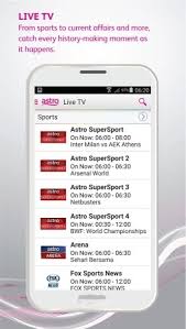 Comprehensive coverage of all your major sporting events on supersport.com, including live video streaming, video highlights, results, fixtures, logs, news, tv broadcast schedules and more. Astro Go 7 7 For Android Download App For Free