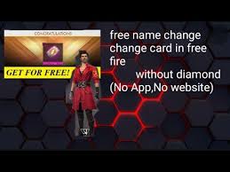 Free fire is the ultimate survival shooter game available on mobile. Free Name Change Card Free Fire No App No Website Youtube