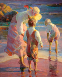 Don Hatfield 1947 Romantic Impressionist Painter Seaside Art Amazing Art Painting Seaside Paintings