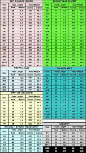 D Loop Spey Casting Rio Spey Line Weight Table