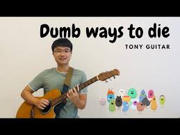 Dumb ways to die guitar cover