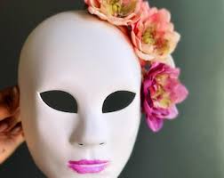 Lavinia Stamps Flower Mask