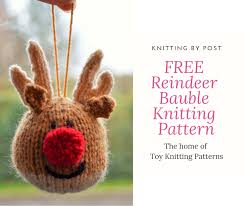 We have so many fairy projects before, and i do recommend diy miniature stone fairy house and diy mason jar fairy you may love: Free Reindeer Bauble Knitting Pattern Knitting By Post