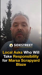 Jeremy J Camilleri is raising alarm bells after yet another fire broke out  at a scrapyard in Marsa, sending thick black smoke into nearby towns.  Locals were left breathing in toxic air as authorities ...