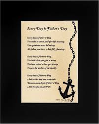 Download Buy Fathers Day Gift For Dad Every Day Is Fathers Day Poem 8x10 Single Matted Poetry Anchor Nautical Gift For Dad Or Grandpa Midnight Black Mat In Cheap Price On Alibaba Com