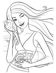 The barbie and friends at the beach coloring page also available in pdf file. Pin On Adult Coloring Pages