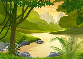 A post on enzi's facebook page said the former wyoming legislator died monday at. Free Vectors Forest Side River Cartoon Landscape Vector Background
