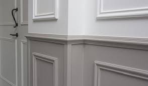 When all the pieces are in place, paint the wall. Wainscoting Decorative Wall Panels From Intrim Mouldings