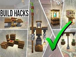 New Minecraft 1 14 Build Hacks Tips Minecraft Projekte Minecraft Minecraft Bauplane