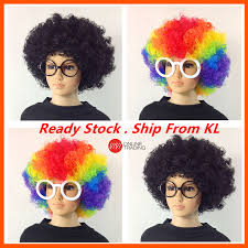 Model rambut berkembang dari abad ke abad. Adult Afro Hair Costume Curly Wig Fancy Dress Cosplay Party Accessories Explosion Head Rambut Palsu Alley Cat Lazada