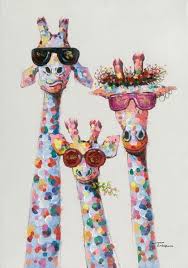 Home Art 4 Petz Unique Goods For A Cause From Art Photos Pop Art Animals Giraffe Painting Giraffe Art