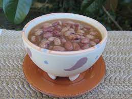 These have the shape and size of a small pinto bean, but it's the color that catches the eye instantly and makes it how to make simple anasazi beans? Let S Cook Something New Anasazi Beans Beyondgumbo