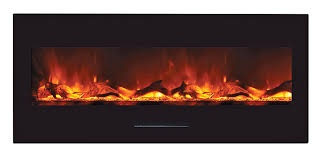 Northwest electric fireplace wall mounted color changing led fire and ice flames, no heat, multiple decorative options and remote control, 54, black 36 homedex 50 recessed mounted electric fireplace insert with touch screen control panel, remote control, 750/1500w, log/crystal options 1,485 Wm Fm 50 Bg No Logs Electric Fireplace Amantii Electric Fireplaces