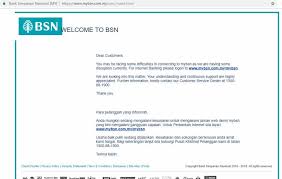 Please ensure that you keyed in the correct url: Www Mybsn Com My