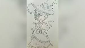 I had a lot of fun drawing an anime witch, and i know you will too! Learn To Draw Beautiful Anime Witch Youtube