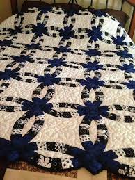 Beautiful Love The Black And White Wedding Ring Quilt Templates Wedding Ring Quilt Quilts