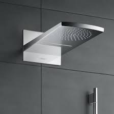 Hansgrohe Raindance Rainfall 180 Air Douche De Tete 2 Jets Chrome 28433000 Reuter Com En 2020 Pomme De Douche Douche Douches Carrelees