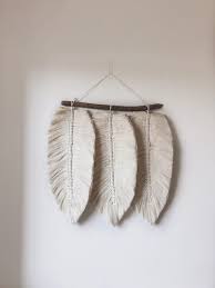 40 awesome diy macrame projects. Large Macrame Wall Hanging Macrame Feather Woven Wall Etsy In 2021 Macrame Wall Hanging Diy Macrame Wall Hanging Patterns Macrame Wall Hanging Tutorial