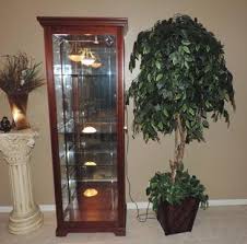 Logan sliding door curio cabinet. Macy S Logan Lighted Sliding Glass Door Curio Cabinet For Sale In Saint Lucie West Florida Classified Americanlisted Com