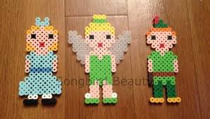 Wendy Tinkerbell Peter Pan Perler Beads Disney By Songbirdbeauty Micangas Pulseiras De Macrame Macrame