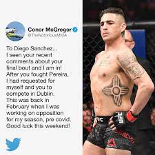 Diego sanchez gets excruciating ufc therapy and chiropractic adjustments. Espn Mma On Twitter Conor Mcgregor Says He Is Willing To Be Diego Sanchez S Retirement Fight Via Thenotoriousmma