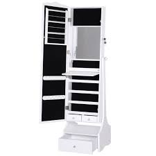Maybe you would like to learn more about one of these? Homcom Full Length Mirror Jewelry Organizer Armoire Stand With Led Lights Best Buy Canada